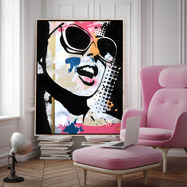 Those Sunny Days - Painted Canvas Artwork