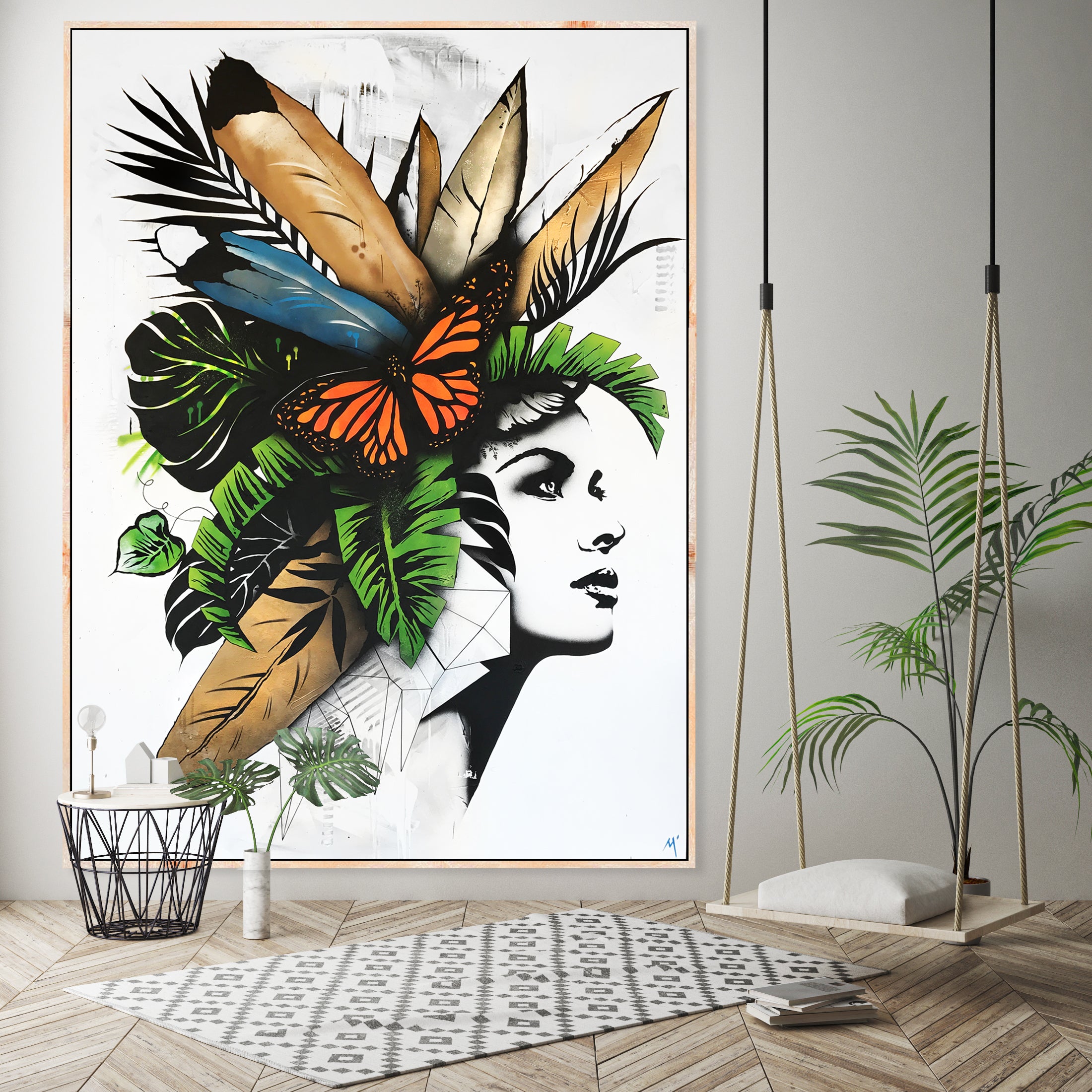 Original Painted Canvas Artwork