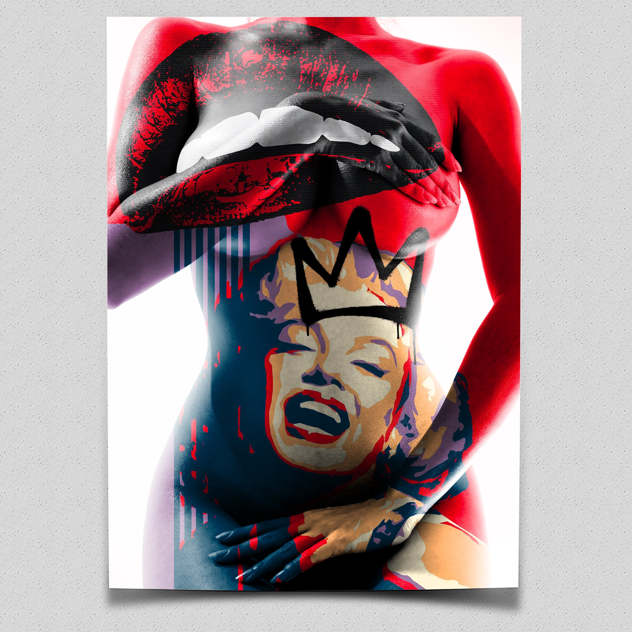 Marilyn Kiss - Limited Edition Art Print