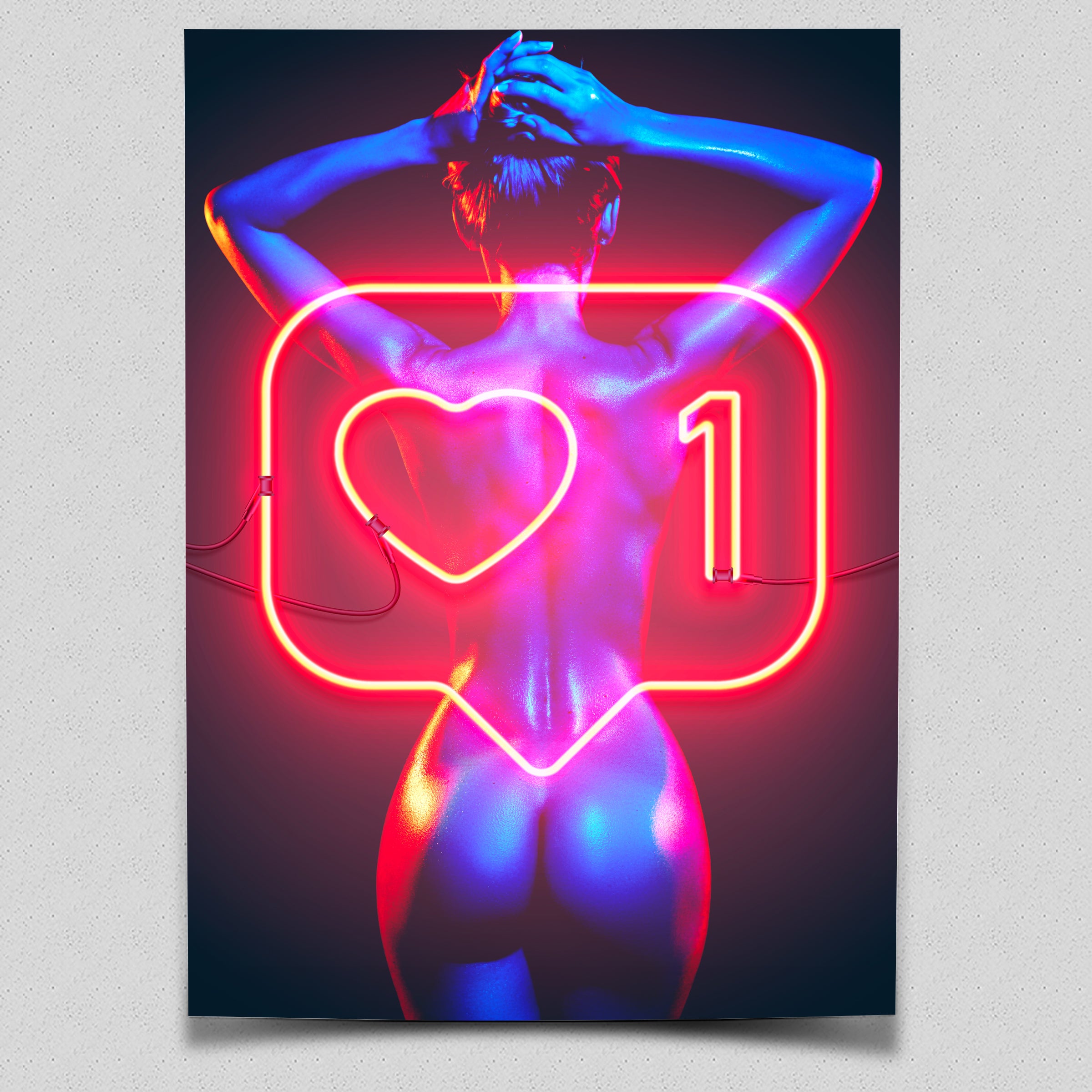 LIKE Neon - Limited Edition Art Print