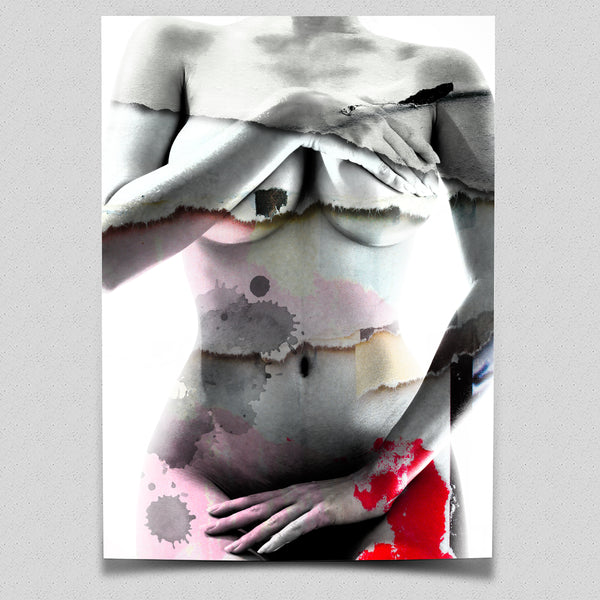 Ripped Nude - Limited Edition Art Print