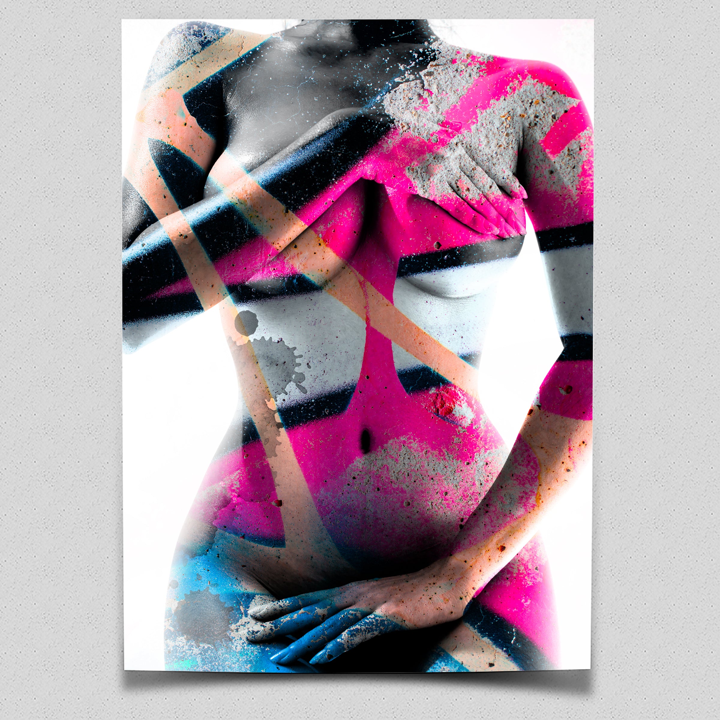 Aerosol Nude - Limited Edition Art Print